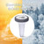 Floating Pool Thermometer, Large Size Easy Read for Water Temperature with String for Outdoor and Indoor Swimming Pools and Spas