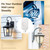 Vinyl Siding Light Mounting Blocks, PVC Built-in Electrical Box Mounting Plates, Outdoor Light Fixture Mounting Brackets, Fit 1/2 in Lap Double and 4 in Siding, White