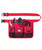UNCO- Adjustable Gardening Belt, Red, 7 Pockets, Wear, Cut and Water Resistant, Garden Tool Belt Pouch, Waist Apron with Pockets