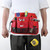 UNCO- Adjustable Gardening Belt, Red, 7 Pockets, Wear, Cut and Water Resistant, Garden Tool Belt Pouch, Waist Apron with Pockets