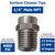 SOLIVEDE 25025 Surface Cleaner Tips for Pressure Washer Nozzles with 2.5 Orifice, 4000 PSI, 1/4'' Male NPT, Stainless Steel (6 Pack)