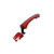 HUYILUN0104 Red 1 Lot 4 Doors Exterior Handle Outer Door Handle Compatible with Hyundai Sonata 2011 2012 2013 2014