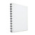 Elba Bürosysteme Image Overhead Vario-Zipp 61430WE Ring Binder with 20 Pockets / A4 / 235 x 310 mm/White