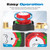 Top Post Battery Disconnect Switch, Malictele On/Off 12-48V Negative Battery Quick Disconnect 275A Heavy Duty Kill Switch for Car, Marine, RV, Boat, Truck