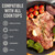 DASH Zakarian by Dash 9"x13" Nonstick Cast Iron Pan with Pour Spout and Removable Silicone Grips for Searing, Baking, Broiling, Grilling and more - Grey