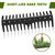 YIVIKPE Pond Rake, Weed Removal Tool, Steel Blades 24 inch Aquatic Weed Rake, Double Sided Lake Weed Cutter, Clean Aquatic Weeds Muck Silt Lake Rakes, 30ft Thicker Rope, Black.