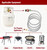 CALPOSE 12FT High Pressure Propane Regulator with Hose, 0-30PSI Adjustable Propane Regulator with Gauge Indicator, Propane Hose with Regulator for Burner, Turkey Fryer, Forge, Smoker and More