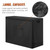 Hengme Chest Freezer Cover for Outside - Outdoor Waterproof Deep Refrigerator Covers, Fit for Outdoor Compact Large Icebox 10 Cubic Feet (55"L X 34"W X 33"H)