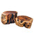THY COLLECTIBLES Natural Tree Trunk Stump Stool with Live Edge Solid Wood Plant Stand, Stool, Garden Bench, Side Table, End Table (D10 in x H4 in)