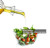HAIZEEN 10 oz/300 ml Oil Dispenser Bottle/Glass Decanter and Cruet for Kitchen and Table。