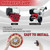 WOTIAN GX340 GX390 Pull Start Assembly Compatible with Honda GX 340 390 11hp 13hp Engine Generator Parts Replaces 38400-ZE3-W01ZA Recoil Starter Red