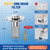 Bathroom Sink Stopper Hair Catcher, Pop Up Sink Drain Filter with Removable Stainless Steel Filter Basket Hair Catcher, for US Bathroom Sink Stopper Replacement. (1Pcs)
