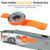 UASAM Surge Brake Lockout Key Magnetic, Lock Out Key with Easy Release Strap Compatible with UFP Type Surge Brakes ON Boat Trailer A-60 A-70 A-75 A-84 (Orange, 2 Pcs)