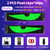 2PCS Synchronized Devil Led Eyes Light for Car Windshield, 15"x4" Programmable ojos led para carro Sign, Full Color Electra Eyes for Truck, DIY Led Matrix Panel, Smart App & Remote Contro