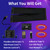2PCS Synchronized Devil Led Eyes Light for Car Windshield, 15"x4" Programmable ojos led para carro Sign, Full Color Electra Eyes for Truck, DIY Led Matrix Panel, Smart App & Remote Contro