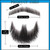Fake Beard Realistic Mustache 100% Human Hair Costume Facial Hair Fake Goatee Mustache Full Hand Tied Lace Fake Mustache for Halloween Drama Party Movie Cosplay(Black) Fake Beard Realistic Mustache 100% Human Hair Costume Facial Hair Fake Goatee Mustache Full Hand Tied Lace Fake Mustache for Halloween Drama Party Movie Cosplay(Black)