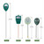 XLUX Long Probe Deep Use Soil Moisture Meter Sensor, Water Monitor Indicator, Hygrometer for Outdoor Indoor Large Pot Plants, Flower, Gardening, Farming, 2 Pack