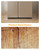 ZPAI Small Clear Area Mat, 3'×3' PVC Waterproof Hard Floor Mat for Under Refrigerator, Under Plant Pots