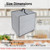CouldyCasi Dust Cover for T-fal Deep Fryer Heavy Duty Heat-Resistant, Waterproof Nylon Fabric Protective Deep Fryer Cover Case Compatible with T-fal 3.5L Stainless Steel Deep Fryer (Grey)