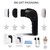 Electric Shoe Shine Kit, Sansent Electric Shoe Polisher Brush Shoe Shiner Dust Cleaner Portable Leather Care Kit for Shoes
