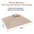 SCOCANOPY Replacement Cover Fit for 10X12 Ft Eagle Brooke Soft Top Gazebo Model A101007600, A101007603, A101007604,(Beige)