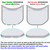 Uszily ADQ566564 Lint Filter Replacement for LG and Kenmore Dryers, New Version ADQ566564 Filter (Bottom with Notches), Ultra Durable Lint Screen Trap with Dryer Vent Lint Brush