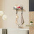 TJ.MOREE Ironing Board Hanger Wall Mount with Large Storage Wooden Base Basket and Removable Hooks (Black) For Laundry Room