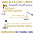 JGJC 2" Antique Brass Casters Wheels 4-Pack | 5/16" × 1-1/2" (8×38mm) M8 Grip Neck Stem Casters for Furniture Legs, Wood Chairs, Cabinets & Carpet | Vintage Ball Caster Set of 4 with Sleeve Plugs