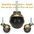 JGJC 2" Antique Brass Casters Wheels 4-Pack | 5/16" × 1-1/2" (8×38mm) M8 Grip Neck Stem Casters for Furniture Legs, Wood Chairs, Cabinets & Carpet | Vintage Ball Caster Set of 4 with Sleeve Plugs