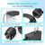 Charger for Pool Blaster Pool Vacuum Compatible with Max Li, Max Li CG, Max Li HD, Millenium Li, iVAC 360 Li and Volt FX-8 Li Power Adapter with 4.9FT Power Cord, Black