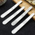 4 Pcs 304 Stainless Steel Dumpling Filling Spoons Ravioli Stuffing Spatulas Scraper Kitchen Gadgets for Cooking Baking Jiaozi Making