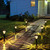 GIGALUMI 12 Pack Solar Lights Outdoor Waterproof, Outdoor Solar Lights for Yard, Solar Garden Lights, Yard Decorations Outdoor for Pathway, Patio, Garden, Driveway, Lawn, and Landscape(Warm White)