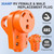 Nilight 30 Amp RV Male and Female PlugSet TT-30P Plug TT-30R Receptable 125 Volt Heavy Duty Electrical Camper ETL Listed for Caravan Motorhome Van Trailer