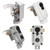 Flame King KT18ACR-2 2-Stage Auto Changeover LP Propane Gas Regulator with Two 18-inch Pigtails for RVs, Vans, Trailers