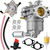 Zreneyfex Carburetor Carb Kits Replacement for John Deere F510 F525 GT242 GT262 GT275 LX170 LX172 LX175 LX178 LX186 LX188 LX240 Commercial Walk-Behind Mower Engines Replaces AM109205 15003-2398