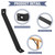 4 Pcs Inside Moun 45-Degree Angle Bracket,11.1" x 1.5" Heavy Duty Corner Brace Support,45 Degree Support Knee Braces,Post to Beam Connectors,Thickness 3mm