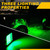 Nicoko 4Pods Pure Green LED Rock Lights 72w high Power Rock Lights Neon Underglow Light for Car Trucks ATV UTV SUV Boat Underbody Glow Trail Rig Light IP68 Waterproof