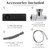 K KAFFEELUX Glass Cleaning Machine,Rinser Stainless Steel Countertop Commercial Pitcher Cleaning Machine, Kitchen Sink Coffee Bar Coffee Milk Tea Cup Glass Cup Cleaning Machin(Black)