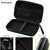 QFDSHOPCO GPS Carrying Case Waterproof Shockproof Storage Pouch Organizer Bag Compatible with 8 Inch GPS Navigator Garmin DriveSmart 86 / dezl OTR800 810 780 720 710 700 / RV 895 890 USB Cable