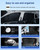 8PCS Window Shades for Ford Bronco(2021-2025) Accessories – Full Coverage Sun Shade for Side Windows, Rear Triangular & Windshield – UV Protection & Privacy for Camping, Napping, Relaxing