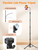 Phone Tripod, 86" Tall Tripod for iPhone with Flexible Gooseneck & Remote, Portable Aluminum Cellphone Stand for Selfies, Video Recording,Travel, Compatible with iPhone Android