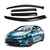 Fit for: Toyota Corolla IM 2016 2017 2018 Safe Sun, Rain, Wind Deflector, Front & Rear Window Vent Visors, Vent Protection, Tape-On Outside-Mount,4-Pieces Guard Kit, 2mm-Thick