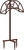 TomCare Garden Hose Holder Detachable Metal Water Hose Holder Hose Hanger Heavy Duty Free Standing Hose Storage Stand for Outside, Brown