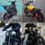 DREAMIZER 7/8 motorcycle handlebars, Universal 22mm Handlebars Motorcycle Bars for Bobber Cafe Race Dirt Bike and More