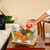 Premier Housewares Small Fruit Hammock - Rubber Wood and Chrome