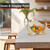 Premier Housewares Small Fruit Hammock - Rubber Wood and Chrome