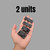 EMALPE 2 Pack Technics Replacement Hinge Mount Plates for SL-1200/1210 Turntables (Blacks)