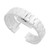 Ceramic Watch Band Universal strap with Quick Release Pins Butterfly Buckle Deployment Clasp Bracelet (20mm, A - White)
