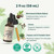 VINATURA Wormwood Black Walnut Cloves Liquid - Cleanse, Detox for Humans with Papaya Leaf and Pumpkin Seed, Intestinal Guard Formula Supplement - 2 fl oz