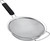 Kafoor 8" Large Fine Mesh Strainer with thermo plastic rubber handle - Sieve Fine Mesh Stainless Steel - Ideal to Strain Pasta, Quinoa and Rice.